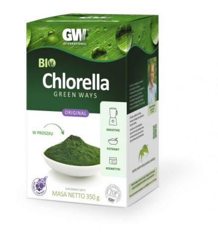 BIO Chlorella Green Ways 350 g / Alga BIO Chlorella Pyrenoidosa (100 %)