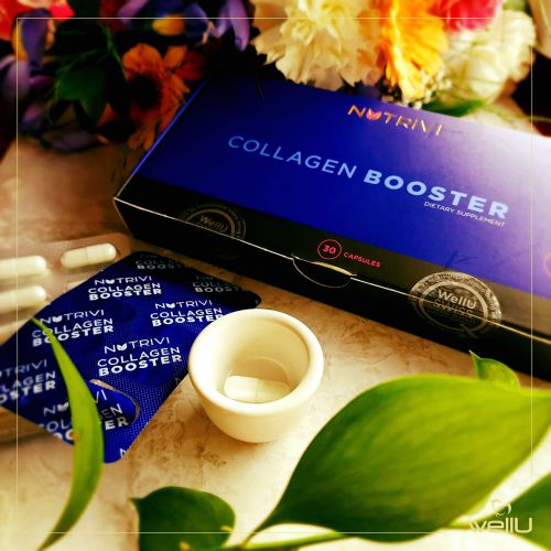 Collagen Booster 30 kaps. / Kolagen rybi na mocne stawy, kości, piękną skórę, włosy, paznokcie.