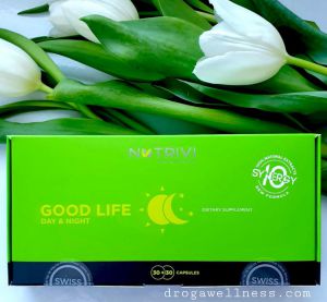 Nutrivi Good Life Day & Night 2x30 kapsułek/ Nutraceutyk - witalność, lepsza pamięć, metabolizm, sen