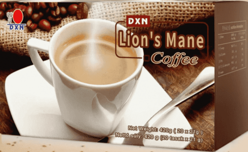 LION\'S MANE COFFEE 20 saszetek / Kawa rozpuszczalna z dodatkiem grzybów Lion\'s Mane (lwia grzywa)